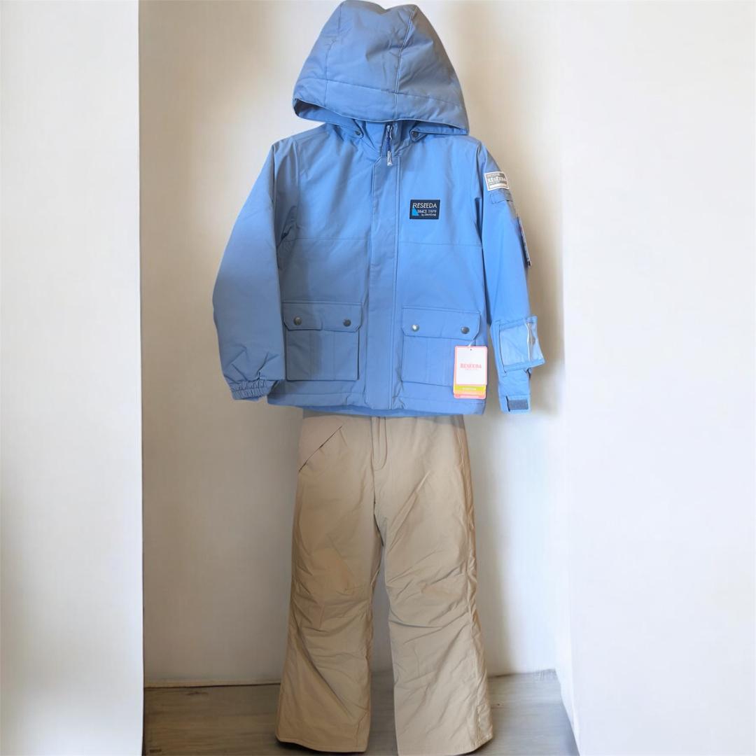 スキー、スノーボードウエアー　ジュニアスノーボードウェア上下セット 140cm