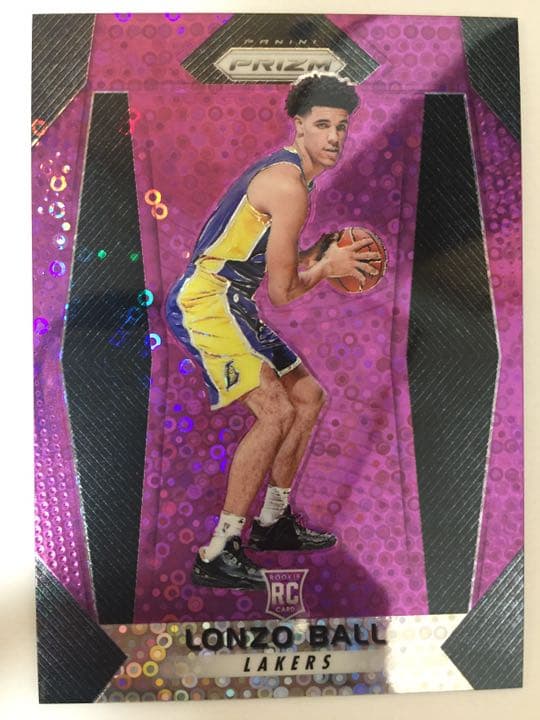 その他 Prizm fast break purple Lonzo Ball RC/75