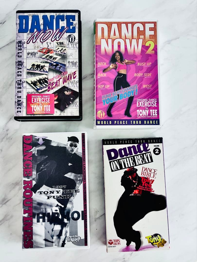 ビデオ ダンス 体幹リズムトレーニング TONYTEE ダンスメソッド 基礎応用