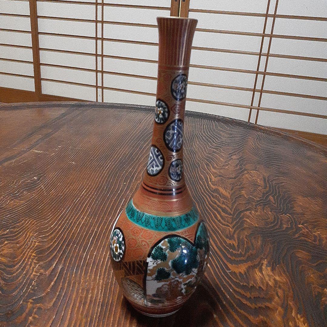 幕末～明治期九谷焼花瓶