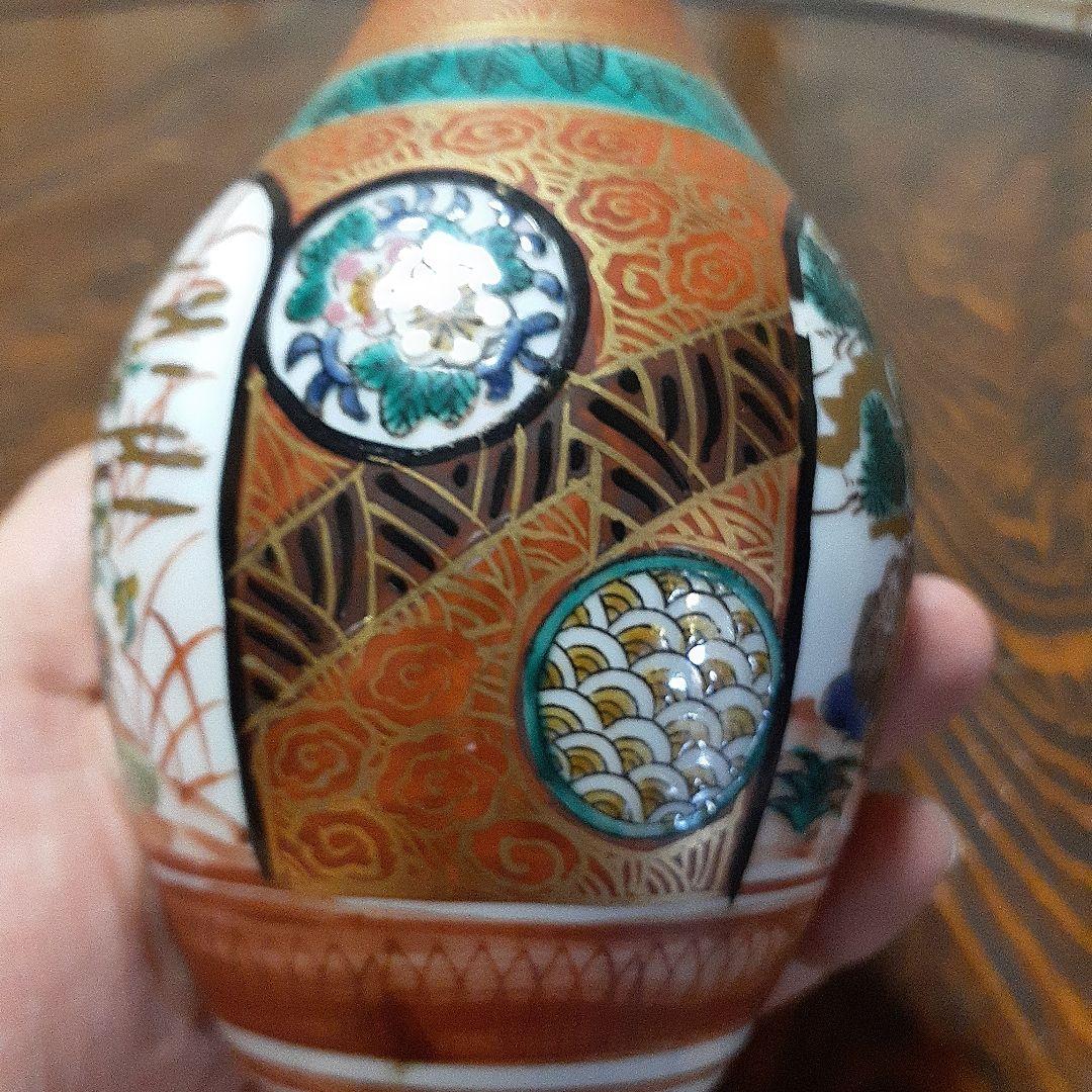 幕末～明治期九谷焼花瓶