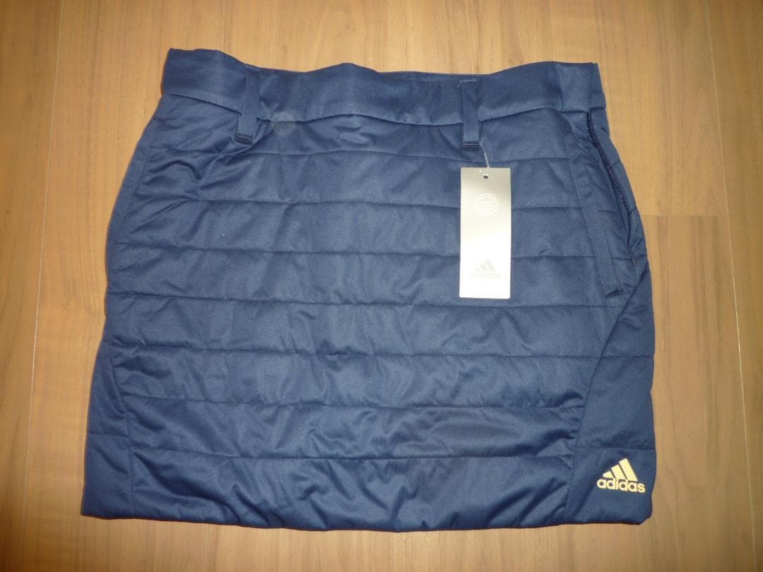 【新品M】adidas アディダスゴルフ秋冬中綿ジャケット&スカートセットアップ