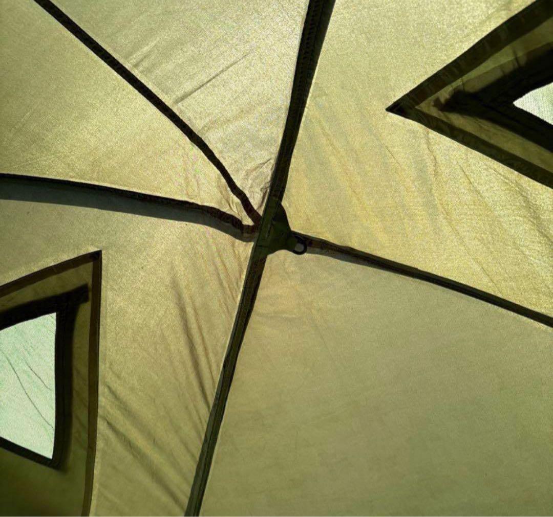 おまけソーラートップシート付きLOGOS３ルームフル装備テント