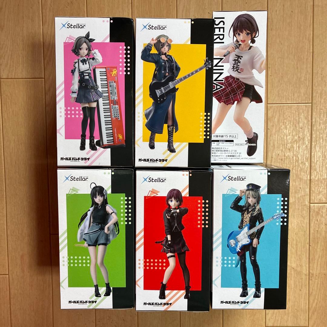 ガールズバンドクライ XStellar & Corefulフィギュア 6種セット