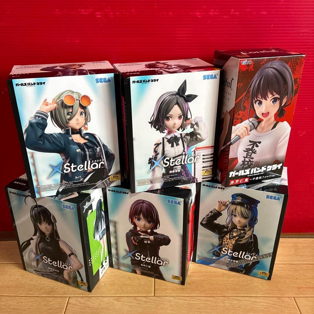 ガールズバンドクライ XStellar & Corefulフィギュア 6種セット