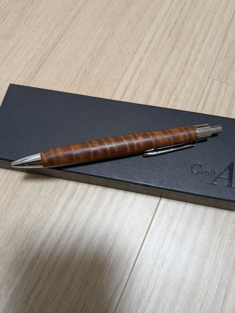Craft A 木製ボールペン ギフトボックス付き　ジェム杢