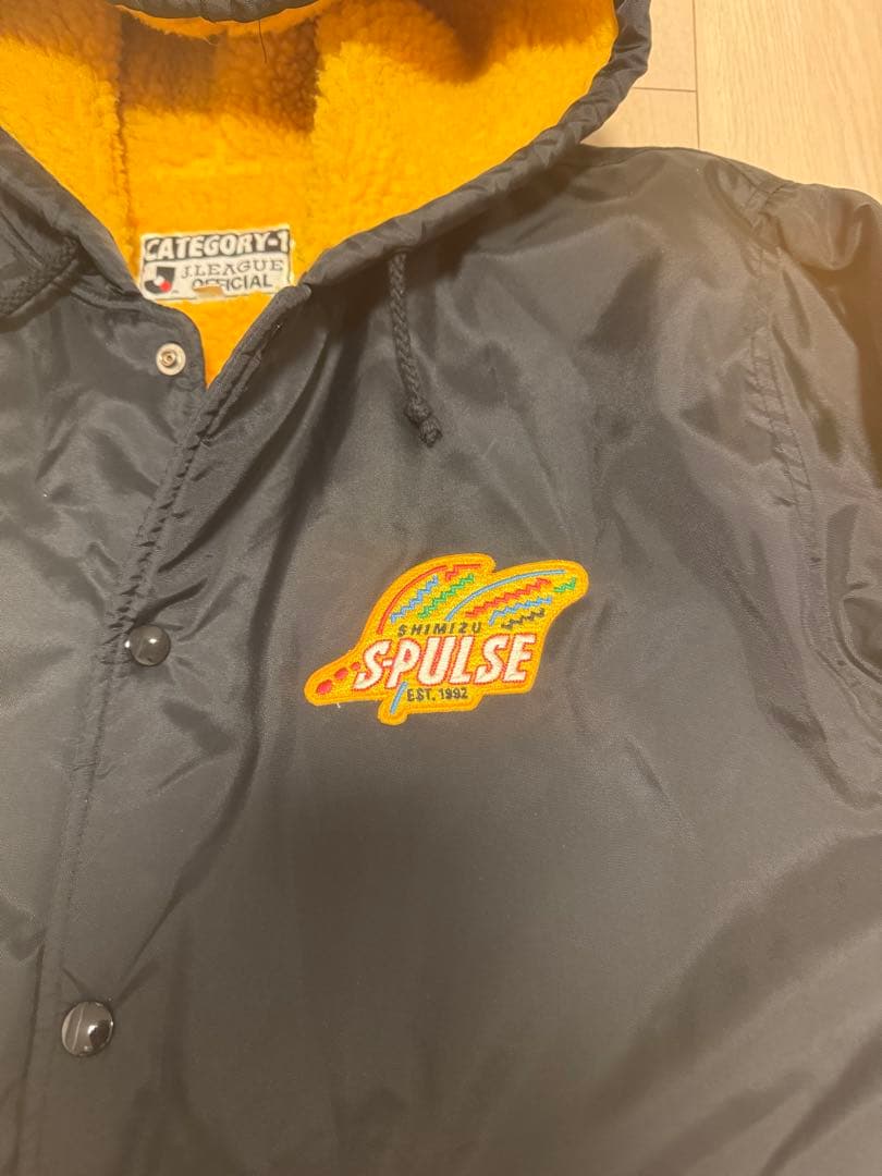 希少 清水エスパルス ベンチコート 旧ロゴ ボア 90s 00s