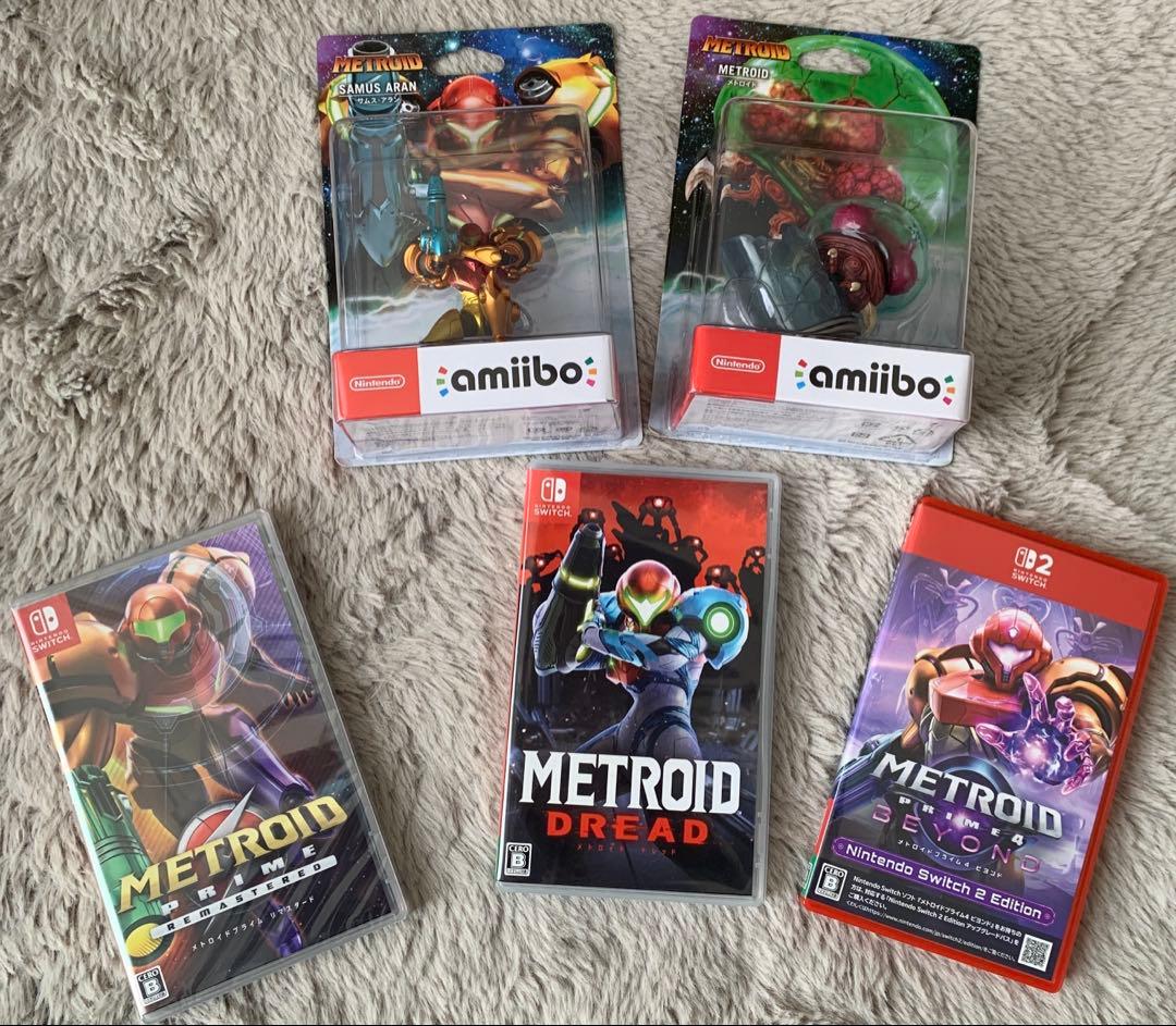 メトロイドSwitchとSwitch2ソフト&フィギュアセット