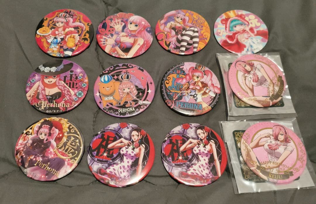 ノ*ベ様 ワンピース 缶バッジセット