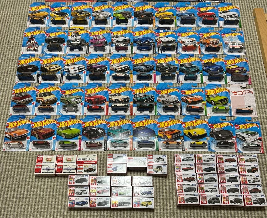 トミカ初回ホットウィール セット