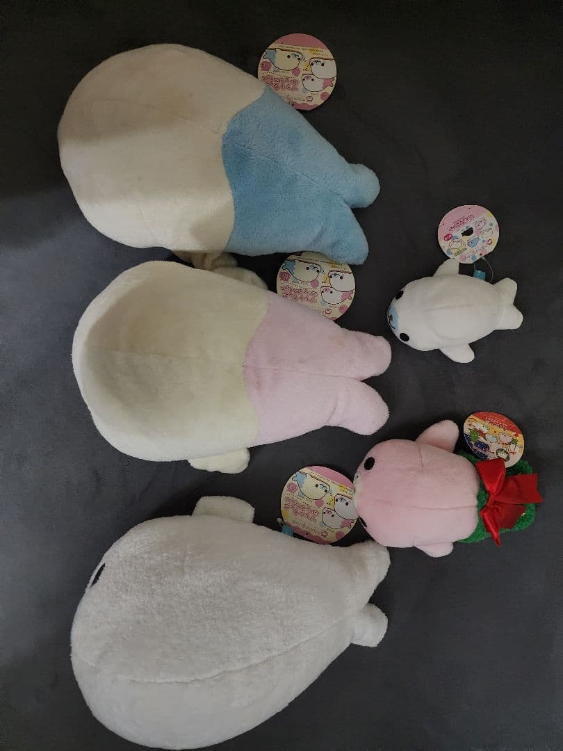 まめごゴマ 5種類 ぬいぐるみ