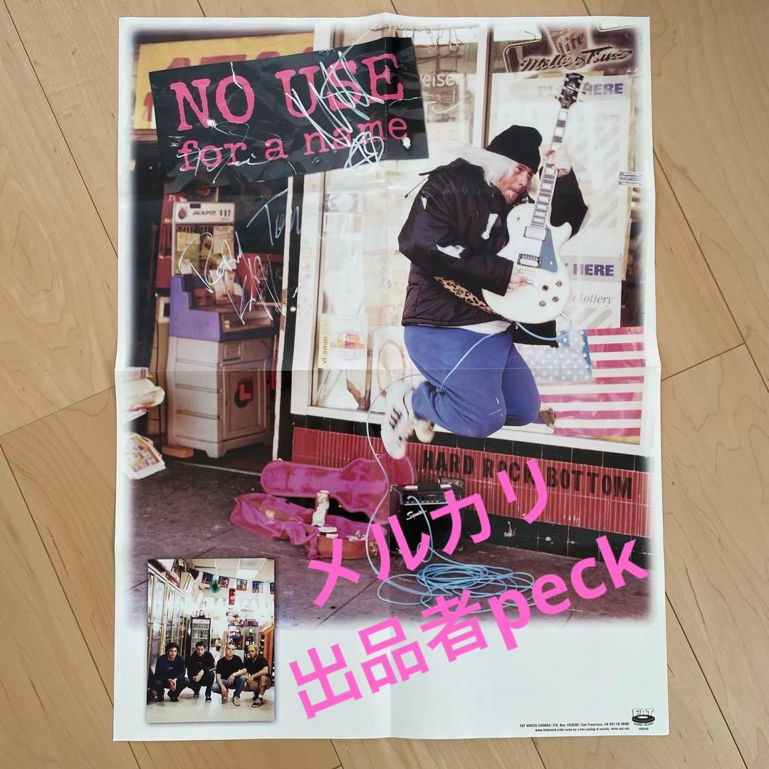 【サイン入り】No User For A Name ポスター