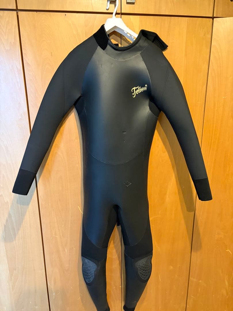 FELLOW セミドライ 5×3ウェットスーツ バックジップ メンズ 裏起毛