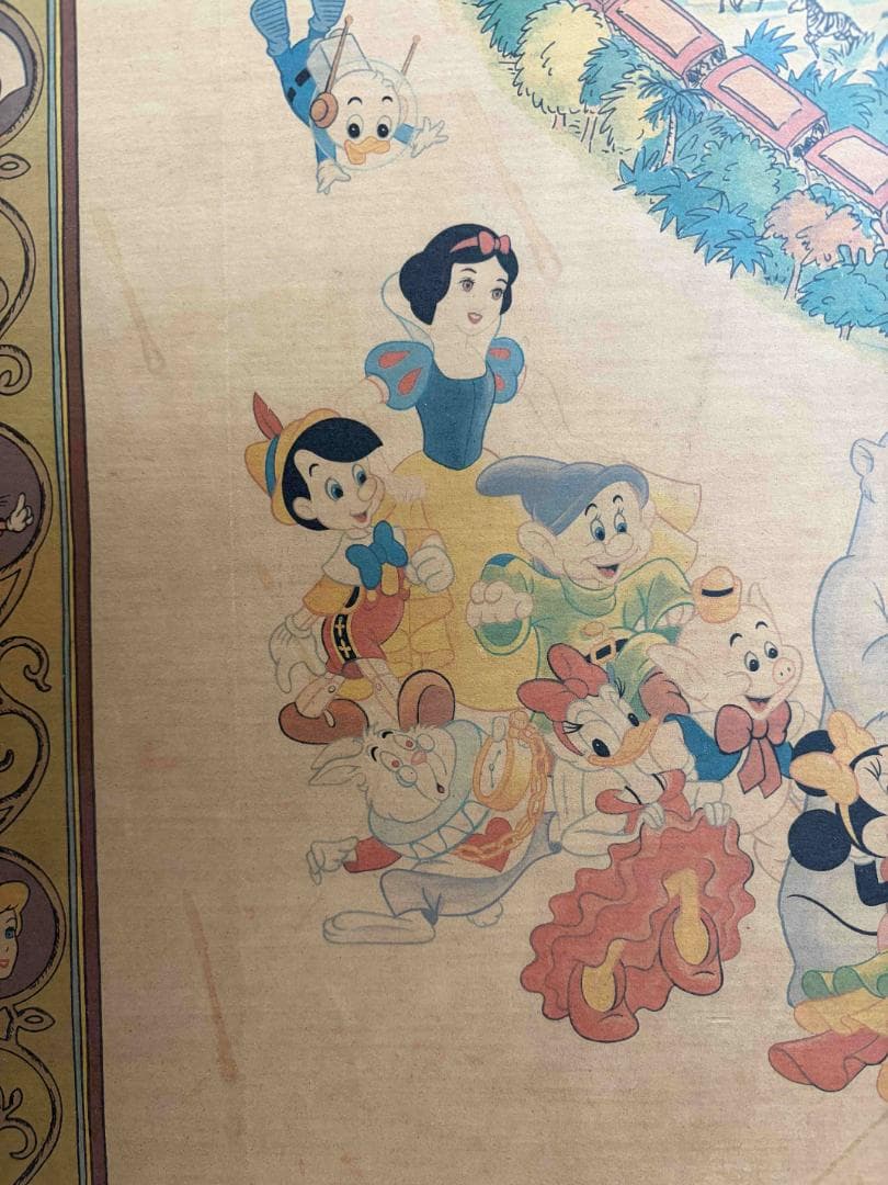 レトロ　ディズニー パネル　インテリア