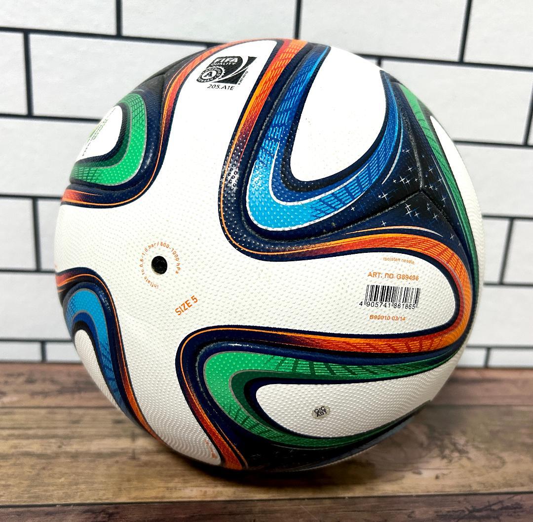 【24時間以内/匿名配送】アディダス ブラズーカ 2014年W杯 公式球 5号球