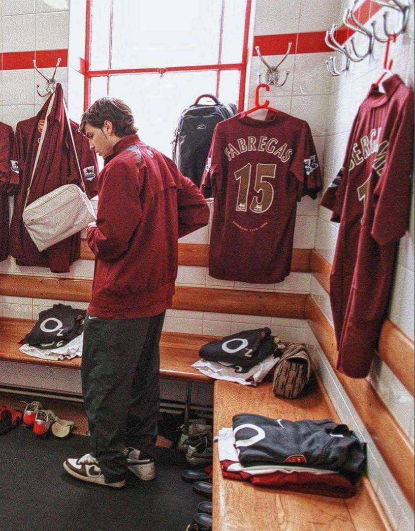 【Mサイズ】アーセナル 2005-06 トレーニング　スウェットシャツ