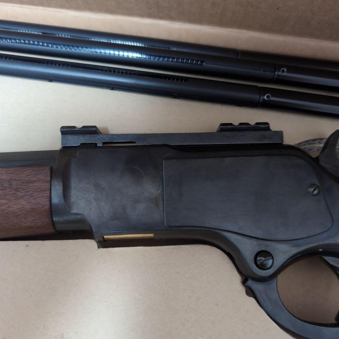 KTW ウィンチェスターM1873ライフル黒染め レバー式 エアコッキング