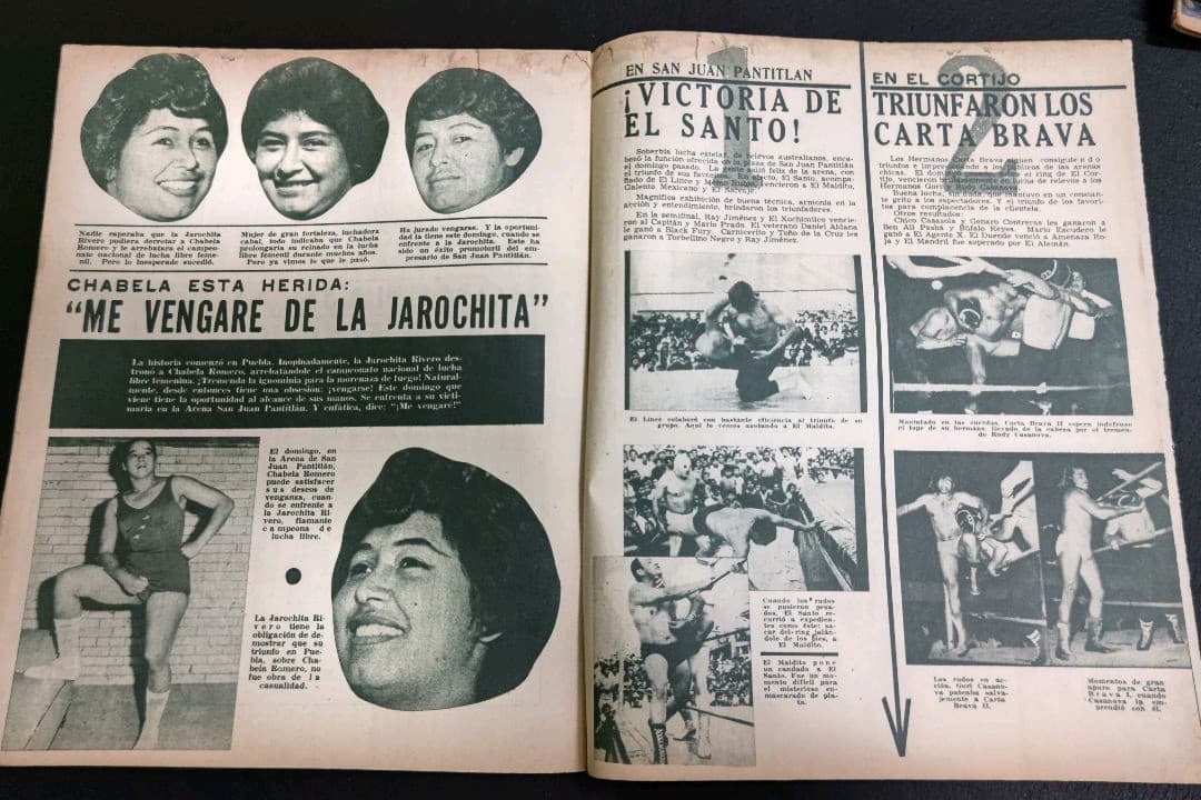 メキシコルチャリブレ誌 boxylucha1966年406号ミル・マスカラス表紙