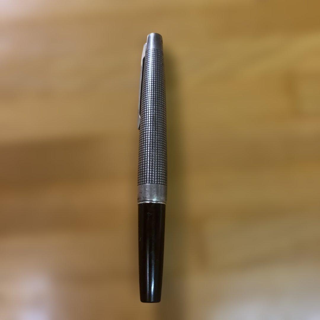 PILOT elite スターリングシルバーキャップ 万年筆　パイロット