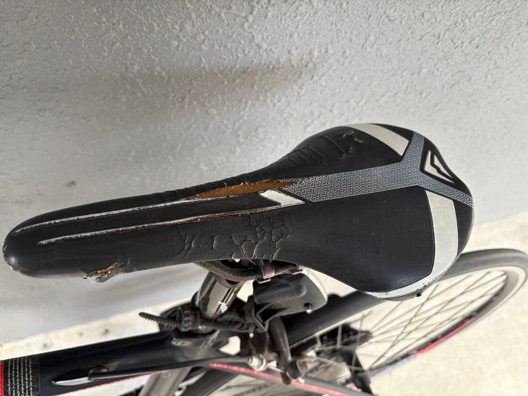 MERIDA ロードバイク ブラック/レッド SCULTURA 400 付属品多