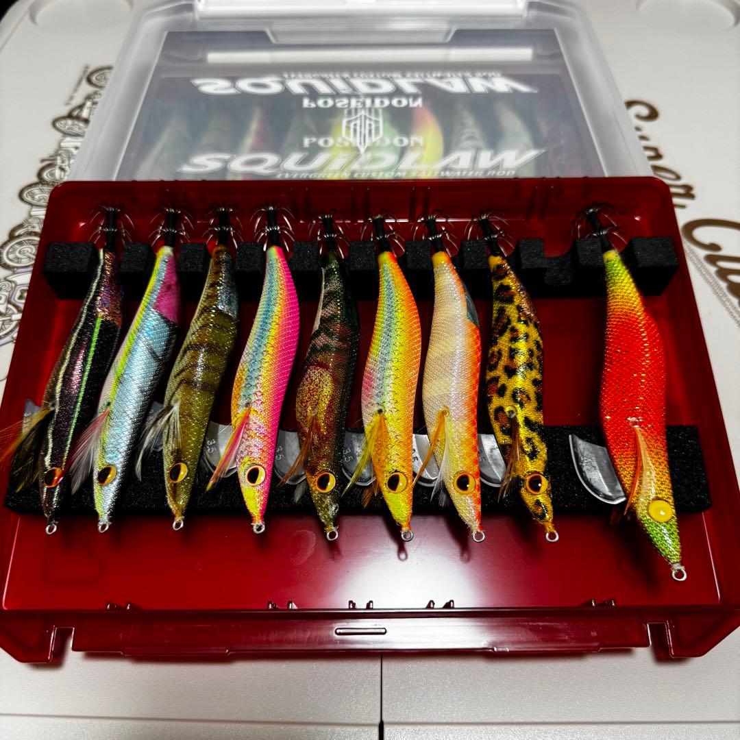 スクイッドマニア カンジ プロスペック エギ番長 餌木 エギ セット エギング