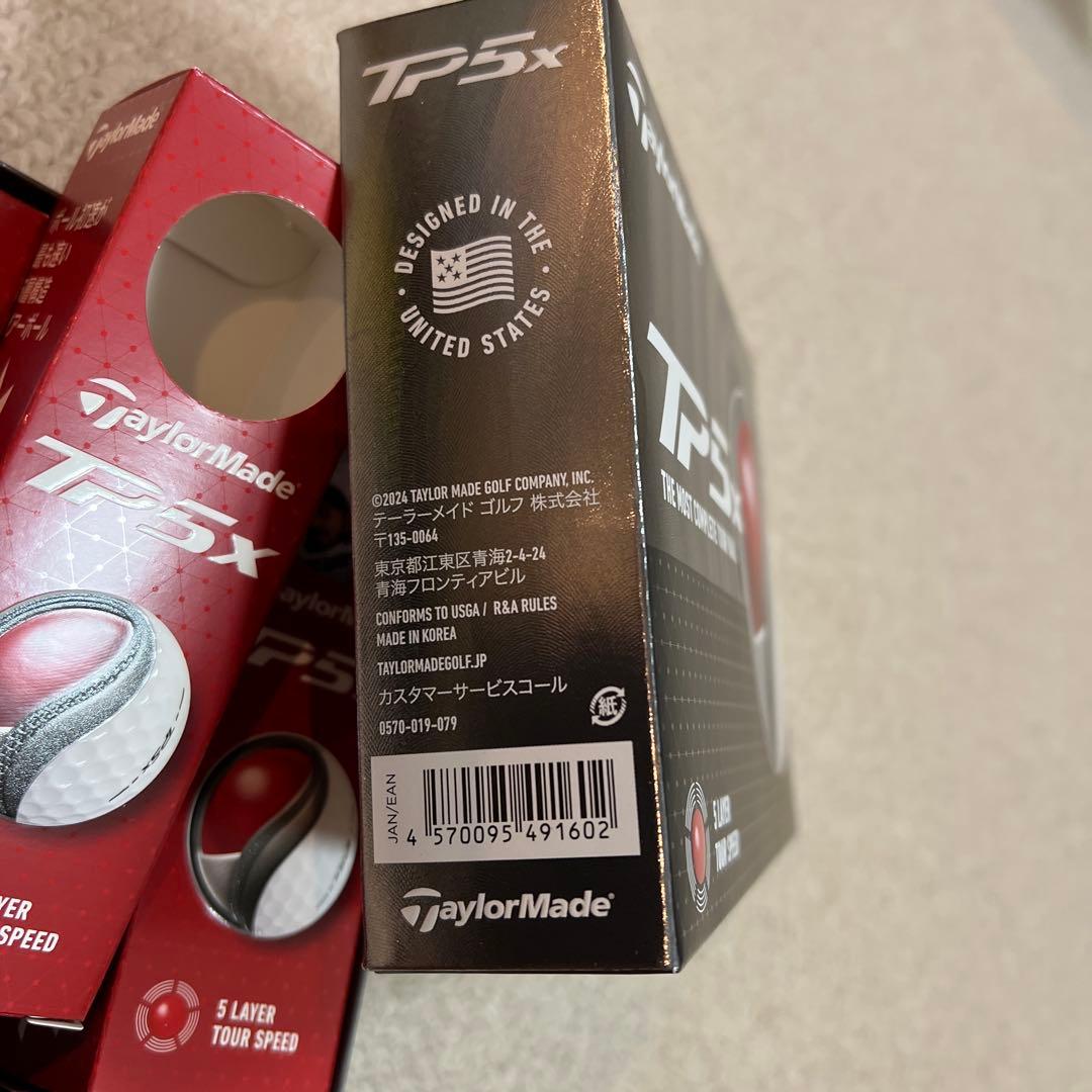 TaylorMade TP5x ゴルフボール  Fieetwood