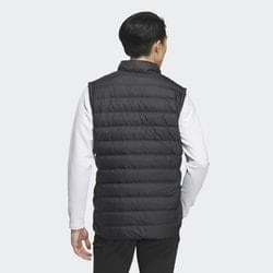 M アディダス ゴルフ リップストップ フルジップ ダウンベスト HZ6067