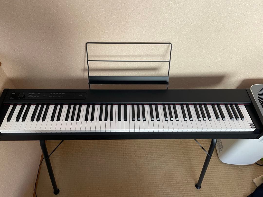 KORG 電子ピアノ D1 88鍵盤 2019年製 コルグ スタンド