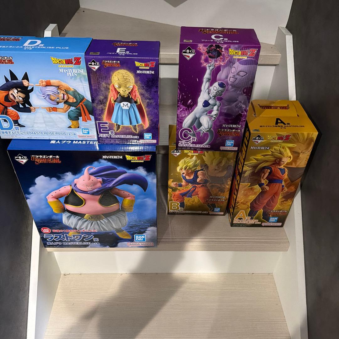 ドラゴンボール一番くじフィギュアフルコンプリートMASTERLISE おまけ付き