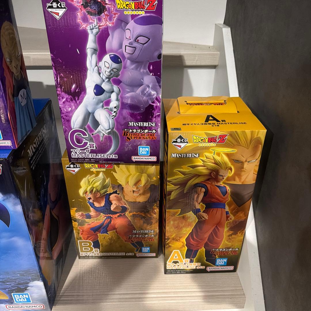ドラゴンボール一番くじフィギュアフルコンプリートMASTERLISE おまけ付き