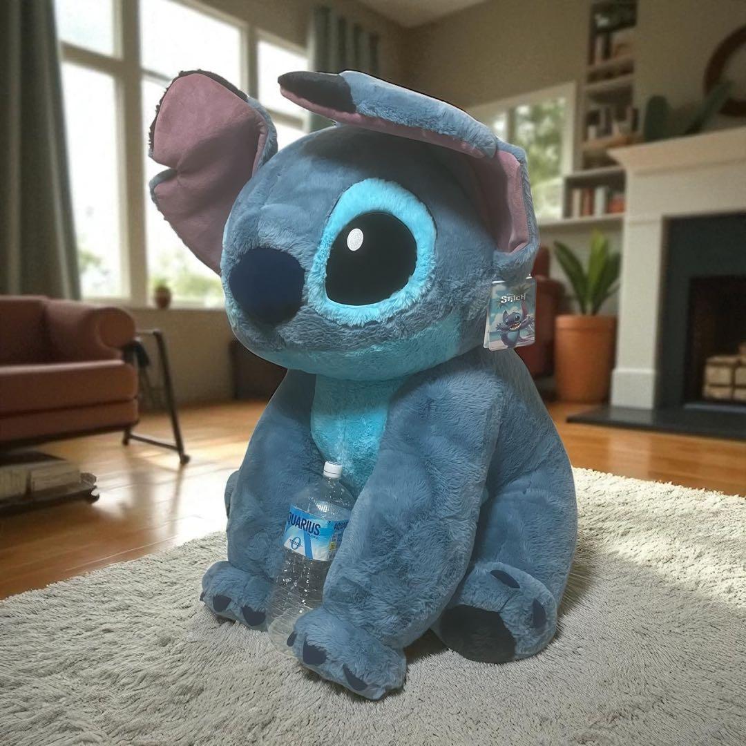 新品未使用品　スティッチ ぬいぐるみ コストコ　スティッチ特大　限定　レア　希少