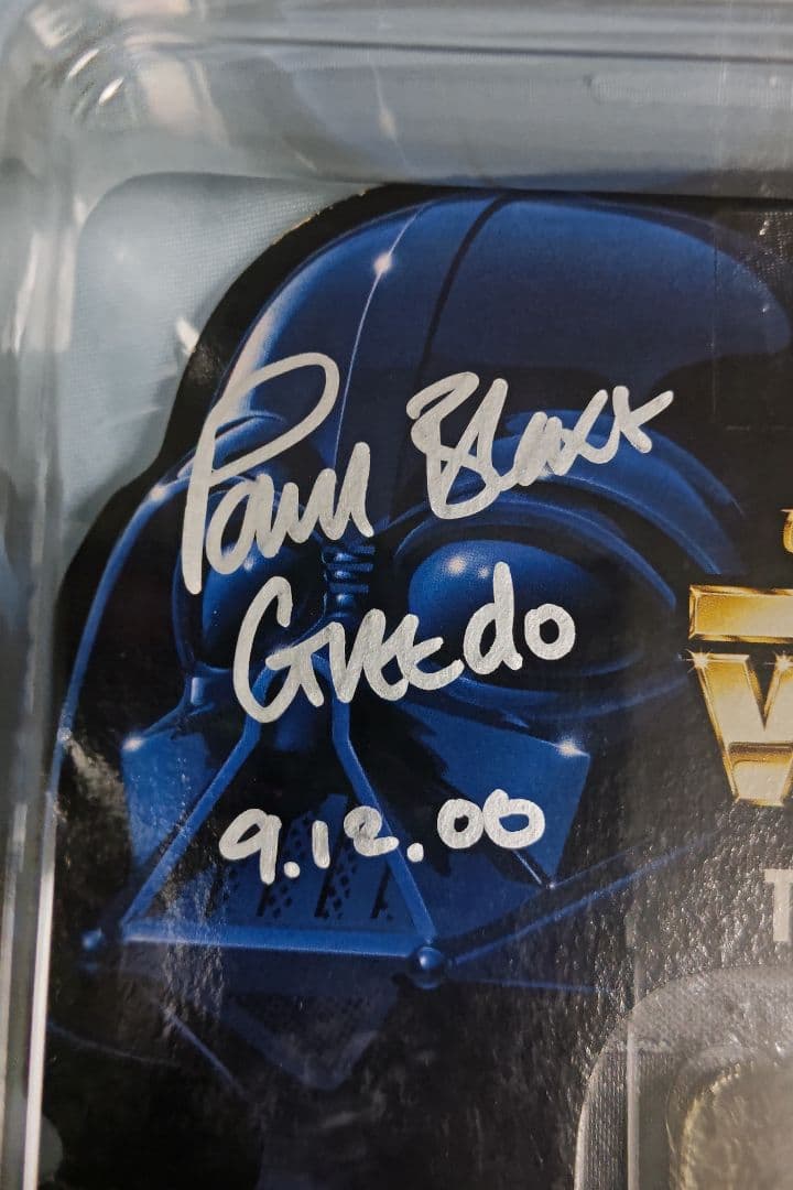 スターウォーズ　グリード　直筆サイン入りベーシック　フィギュア