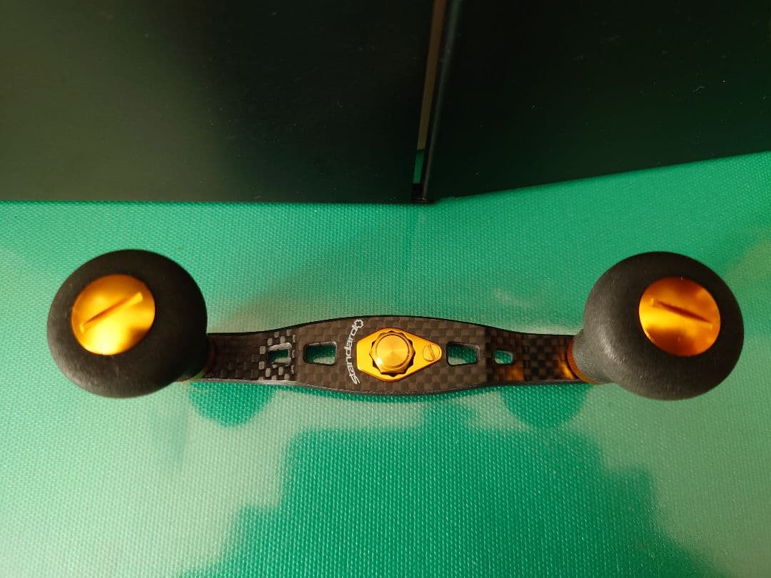 スタジオコンポジット カーボンダブルハンドルEVノブ 110mm✕50mm