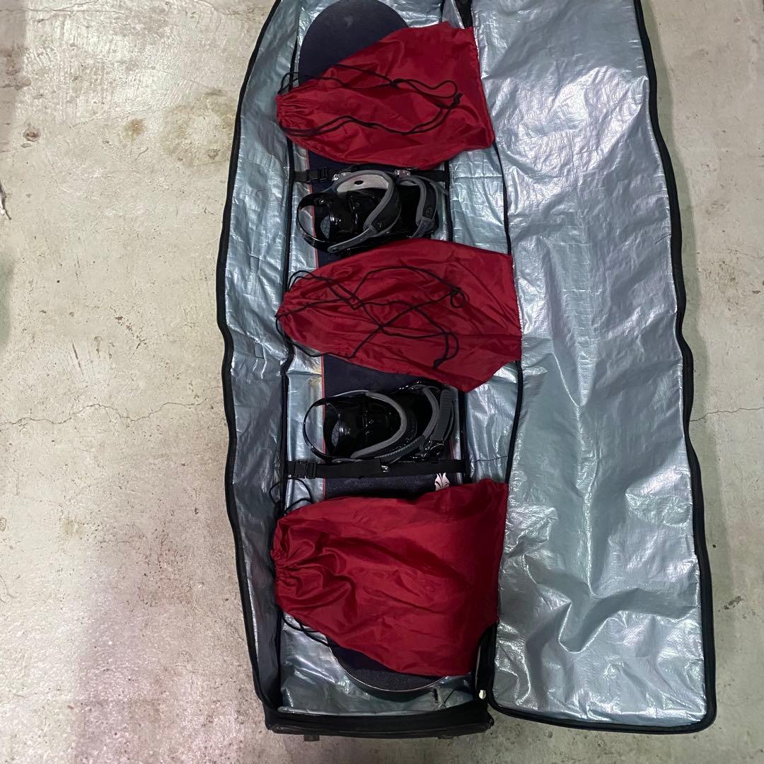 スノーボード　キャリーケース付　初心者　女性用　142cm