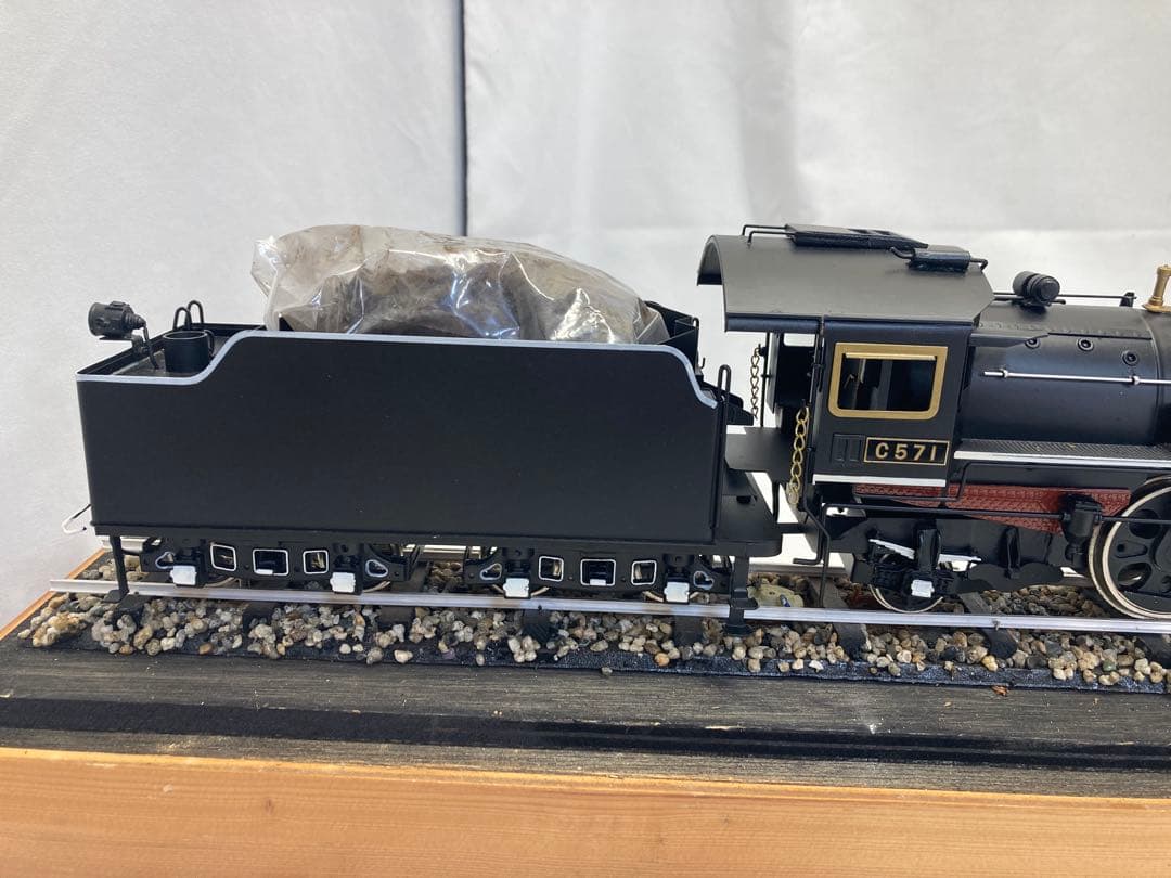 鉄道模型 C571 1/30 駆動式 全長約77cm 天皇陛下車輌
