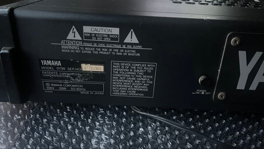 【最終値下げ!!】 ★希少★動作確認済みYamaha ヤマハ SY99 日本製