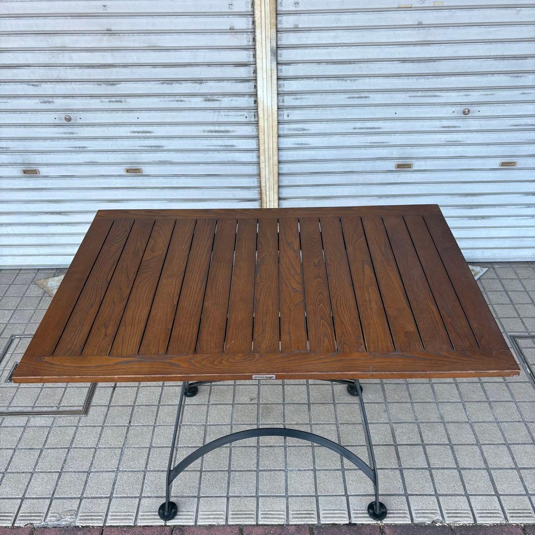 demar forge ガーデンテーブルセット　フォールディングチェア　折り畳み