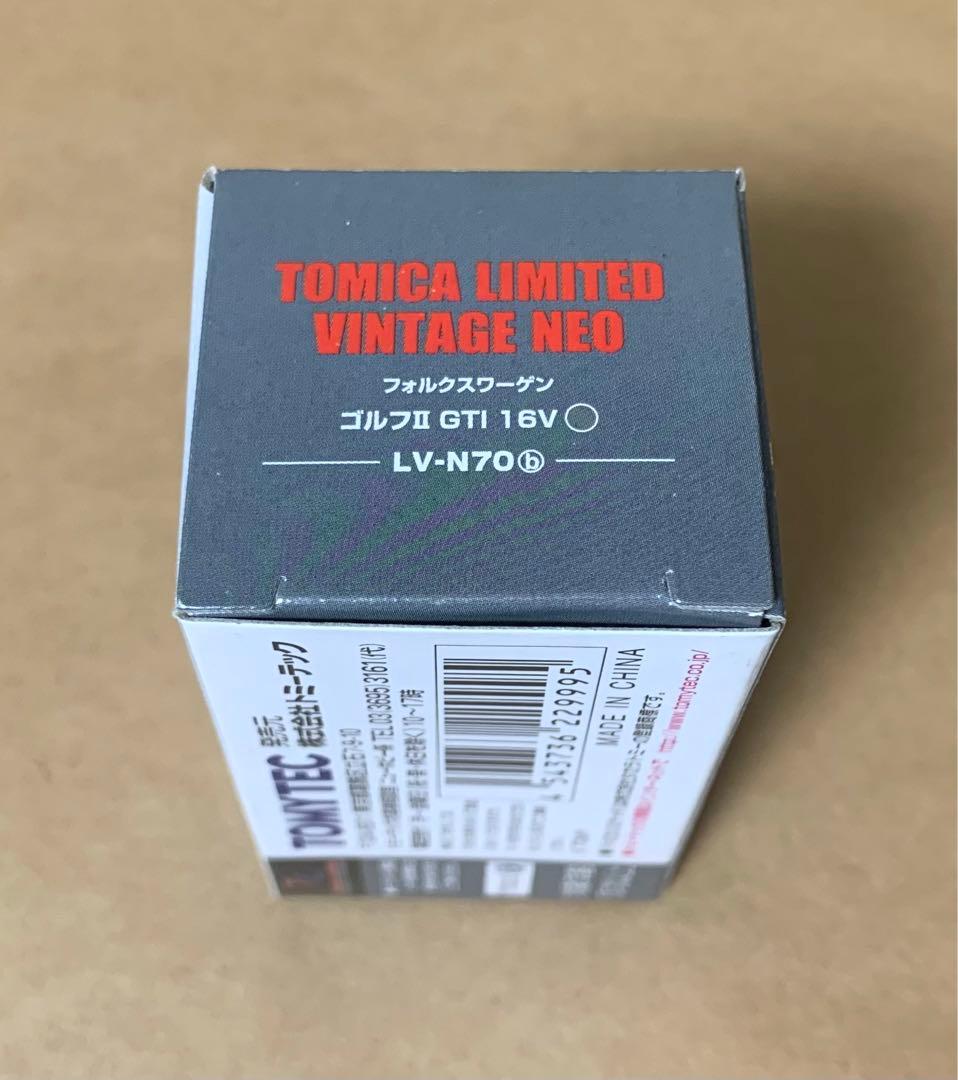 トミカ リミテッド ヴィンテージ ネオ　フォルクスワーゲン ゴルフⅡ　灰 70b