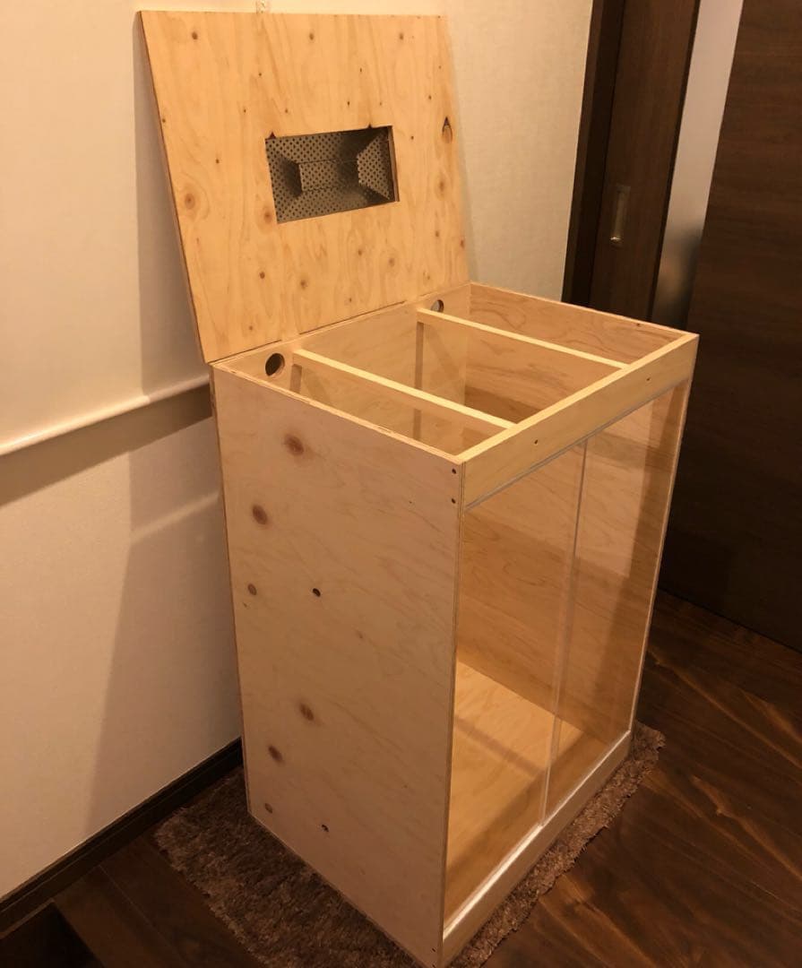 木製ケージ 爬虫類 小動物 シマリス カスタムベースにどうぞ！