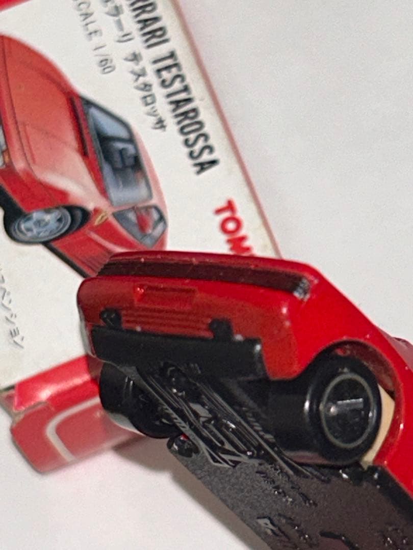 トミカ 日本製 赤箱 91 フェラーリ テスタロッサ　美品