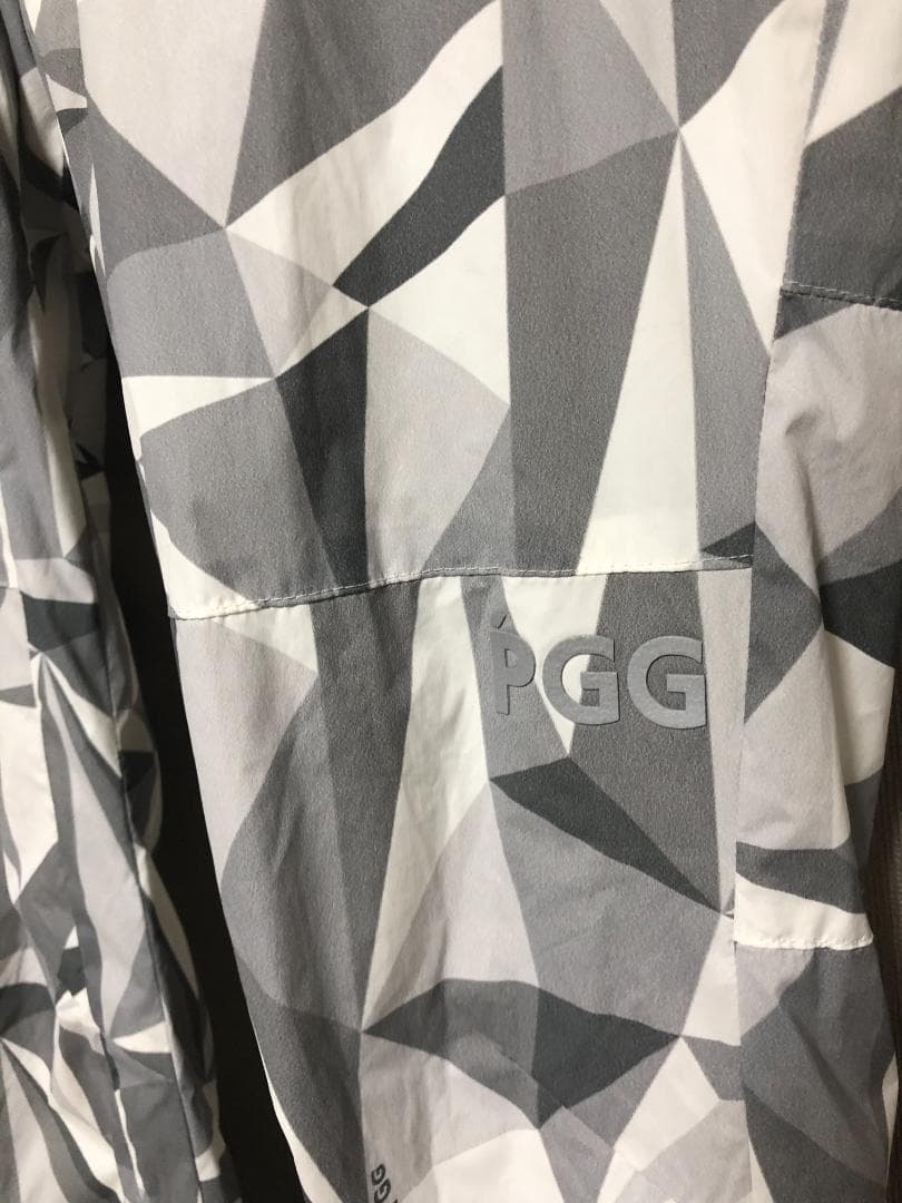 未使用 4.8万 PGG ロングパンツ 0 グレー 秋冬 レディース 中綿