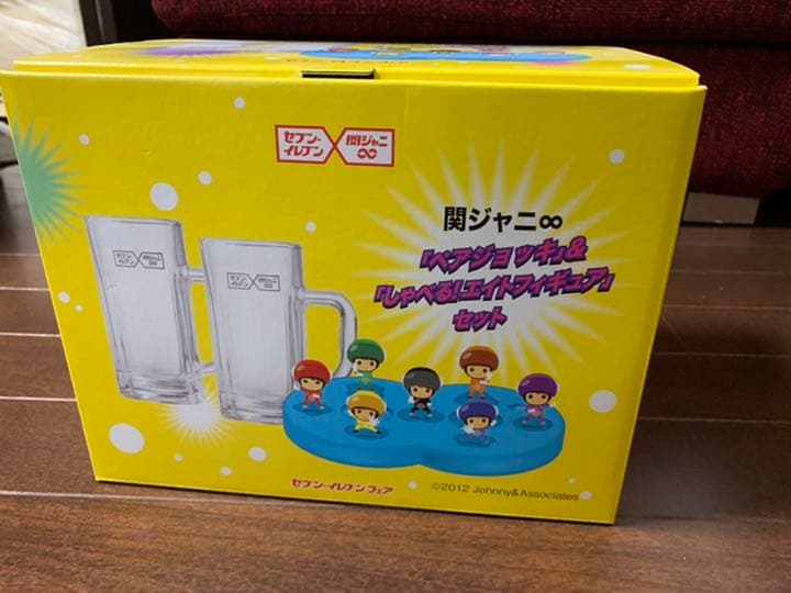 【非売品】関ジャニ∞「ペアジョッキ」&「しゃべる！エイトフィギュア」セット