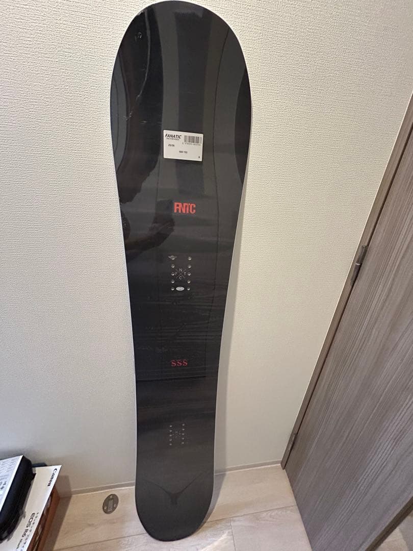 スノーボード板153cm FNTC SSS 25-26 ダブルキャンバー