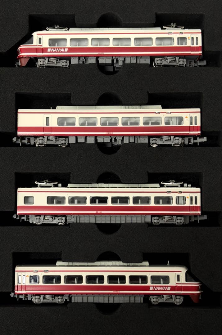 (美品)ポポンデッタ 南海30000系 特急こうや更新車 4両セット 6002