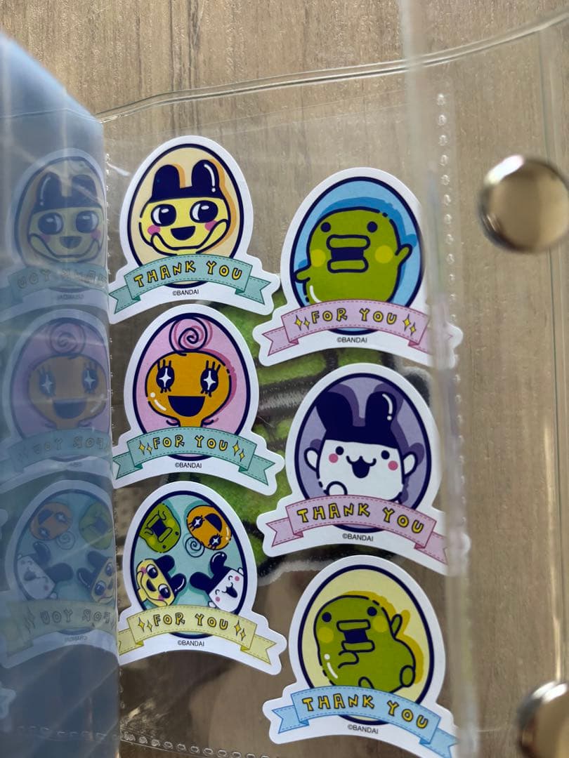 シール帳　完成品　たまごっち　ボンボンドロップシール