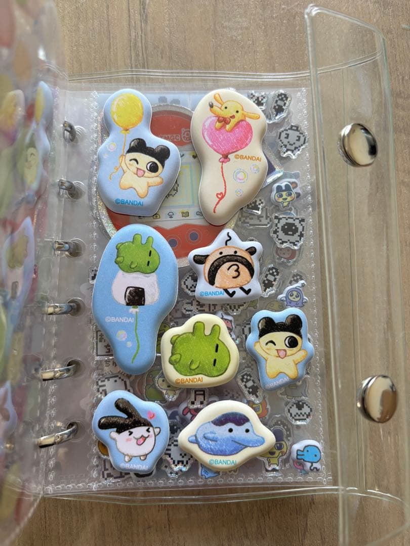 シール帳　完成品　たまごっち　ボンボンドロップシール