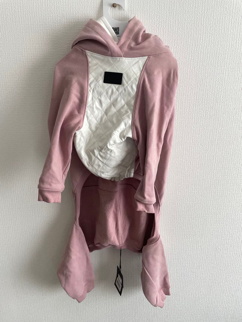 BONDIR LA ROSA HOODED ONESIE L4 大型犬　ピンク