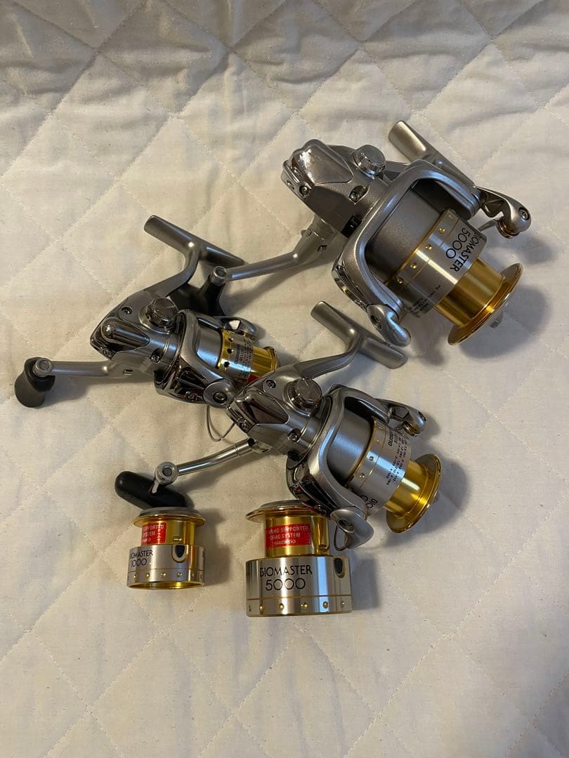 3台セット売り シマノ バイオマスター スピニングリール