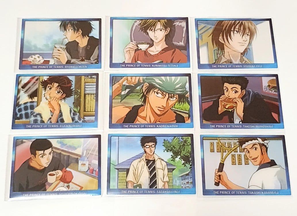 ⑳テニスの王子様　シャイニングクリアカード　エンディング　コンプリート9枚セット