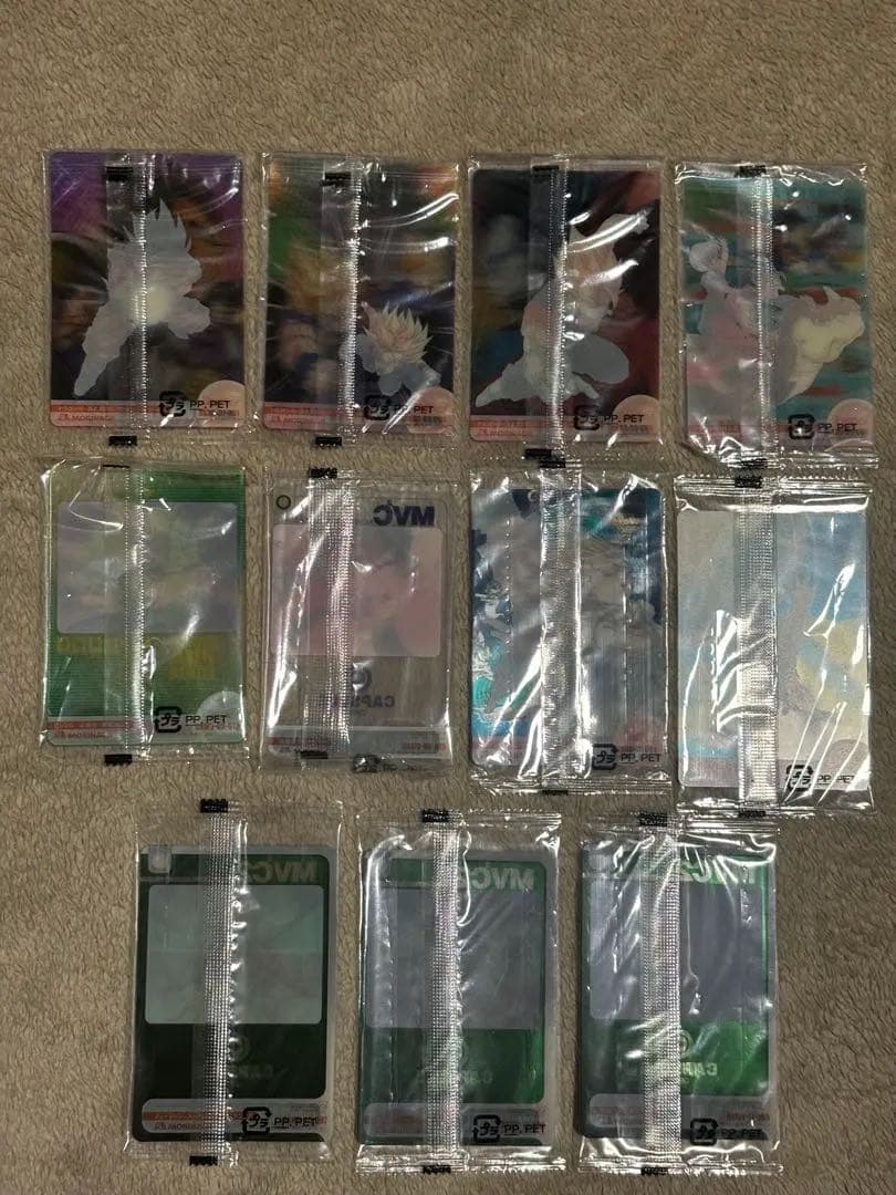 ドラゴンボール　森永ウエハースカード　3Dカード11枚【未開封】　希少品